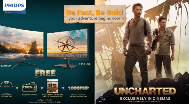 Philips Monitors Celebrates Partnership with Sony Pictures’ Uncharted with Thrilling Promo | Skip The Flip
